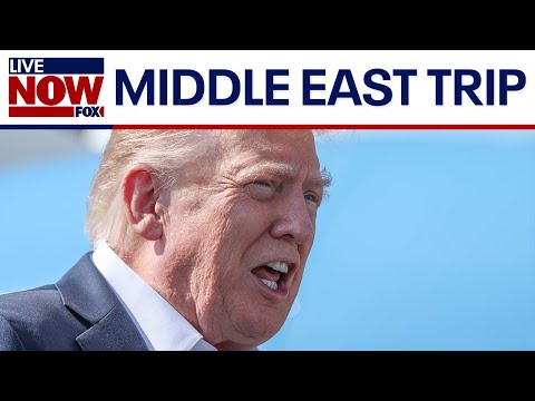 Video | LISTEN: Trump speaks on Air Force One, talks Middle East trip