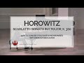 Horowitz - Scarlatti Sonata in E Major, K380. Carnegie Hall. Remastered Audio.