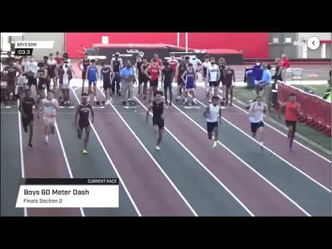 Youngstown State Univ. Meet 60m 7.25 01/09/2021 - Week 1 (Lane 7)