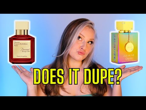 Baccarat Rouge 540 Extrait vs Armaf Club De Nuit Untold | Popular Perfume Dupes