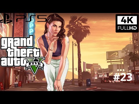 GTA 5 PS5 Gameplay Walkthrough Part 23 FULL GAME [4K 60FPS RAY TRACING] - No Commentary