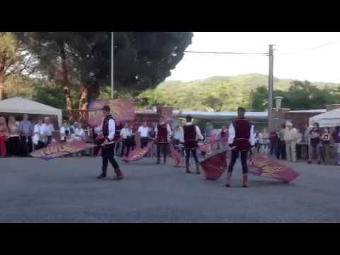 Sbandieratori e musici massa marittima. Quartetto.