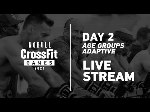 Wednesday: Day 2, Age Group and Adaptive Events— 2021 NOBULL CrossFit Games