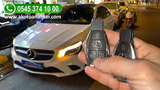 MERCEDES W117 KASA CLA 200 YEDEK ANAHTAR YAPIMI