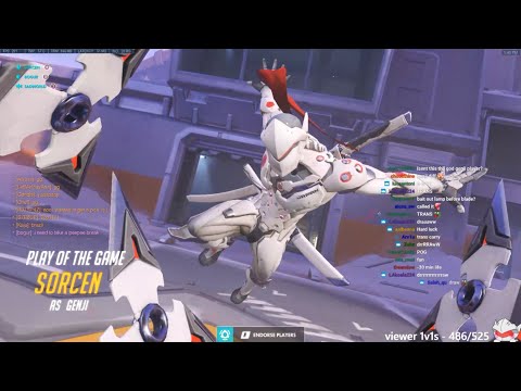 Overwatch Fastest Genji God Necros Goes Insane With 64 Elims & Hates Brigitte