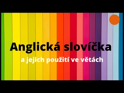 Angličtina - Anglická slovíčka a věty na poslech pro mírně pokročilé