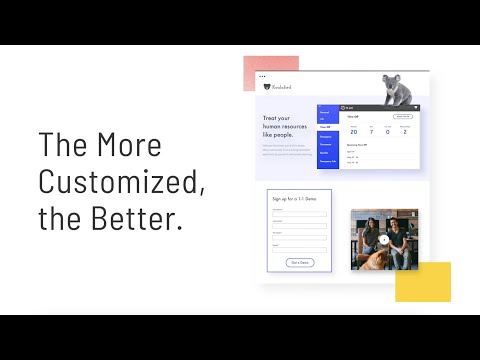 Meet Unbounce product tour