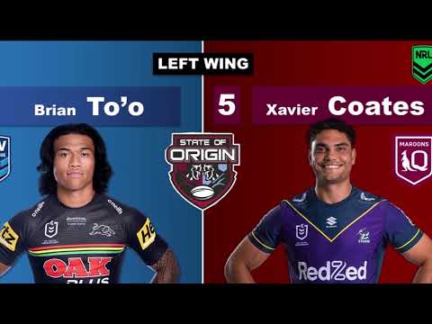 State of Origin 2022 | Game 1 | FULL Line Up | Blues vs Maroons