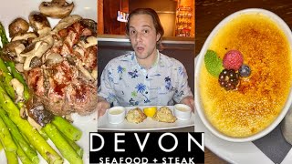 Dining at Devon Seafood & Steak - Downtown Hershey, PA 2021