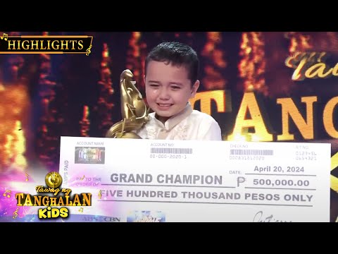 Kim Hewitt wins TNT Kids season 2 Grand Champion Tawag Ng Tanghalan Kids