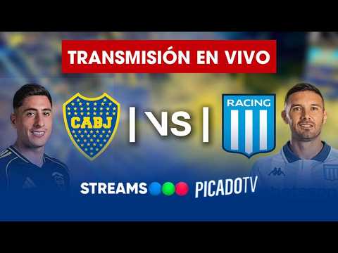 🔵 BOCA JUNIORS VS. RACING CLUB ⚽ EN VIVO | TORNEO APERTURA 2026