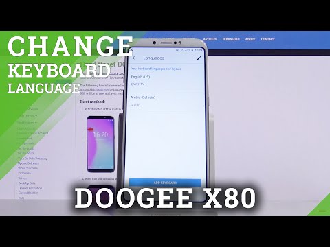 How to Change Keyboard Language on DOOGEE X80 – Set Keyboard Language