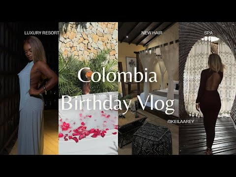 travel vlog | luxury birthday in Colombia (El Cielo, Casa Candela, spa, new hair color,  + more)