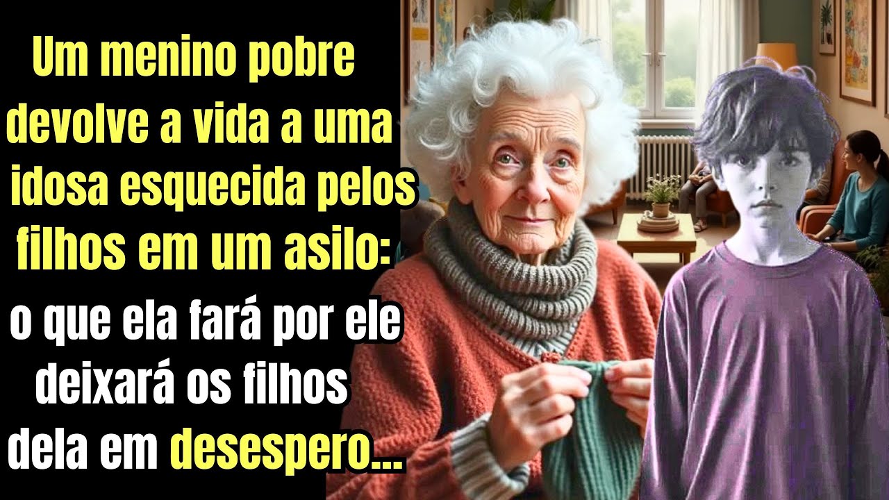 Um menino pobre devolve a vida a uma idosa esquecida pelos filhos em um asilo o que ela fará por...