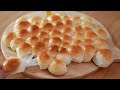 폭신 말랑 버블빵 만들기 (한입 쏙~부드러운 무반죽 빵, 틀없이!! Bubble Bread Recipe)