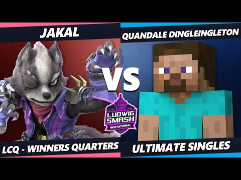 Ludwig Invitational - Jakal (Wolf) Vs. Quandale Dingleingleton (Steve) SSBU Ultimate Tournament