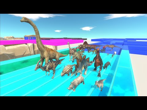 Race to eat Herbivore Animals - Animal Revolt Battle Simulator