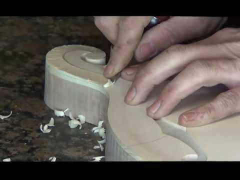 Hand Carving a Scroll by Jonathan McClanahan