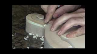 Hand Carving a Scroll by Jonathan McClanahan