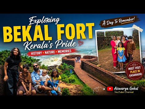 Visiting Bekal Fort! I never imagined it would be this beautiful 😍