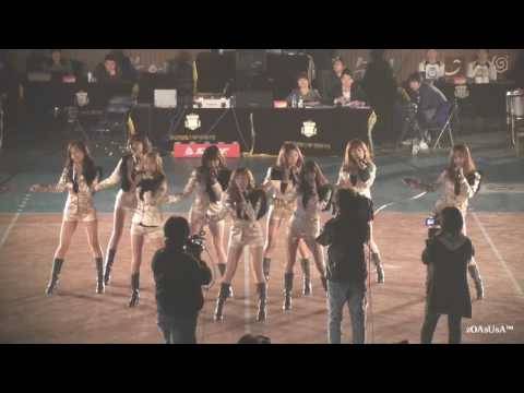 [Fancam] 091119 SNSD - Genie, Chocolate Love@NH Nonghyup 2009-2010 V-League