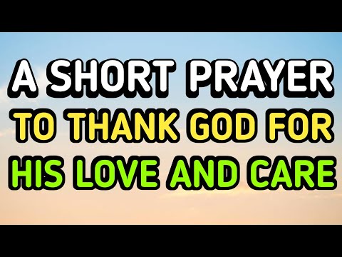 A short prayer to thank God for your protection and FAITHFULNESS. #prayer