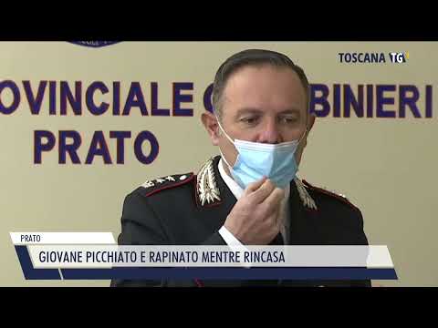 2022-08-16 PRATO - GIOVANE PICCHIATO E RAPINATO MENTRE RINCASA