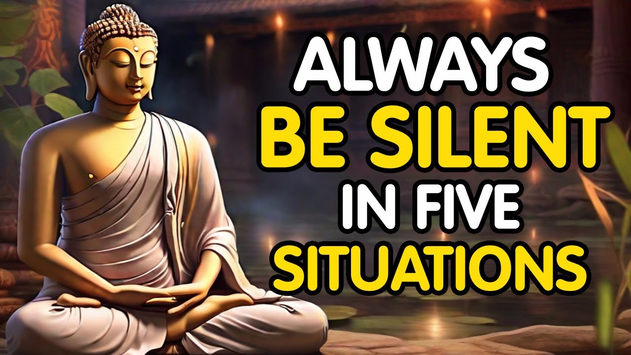 Always Be Silent in Five Situations – A Buddhist Story