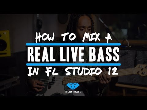 How To Mix Live Bass With Guitar Rig In FL Studio 12 | (@TheBeatMajors)