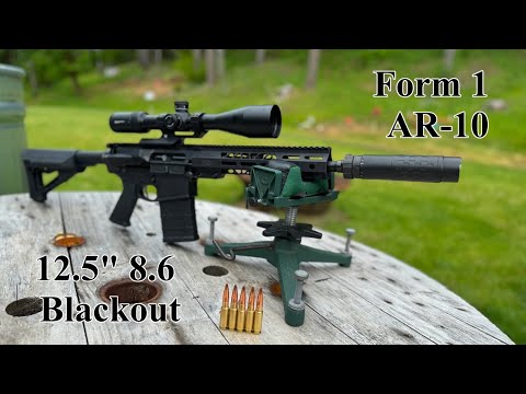12.5" 8.6 Blackout AR-10 Build