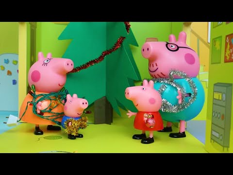 Peppa Pig Playground 🎄 | Christmas Tree | Peppa Pig Full Episodes | Christmas Special