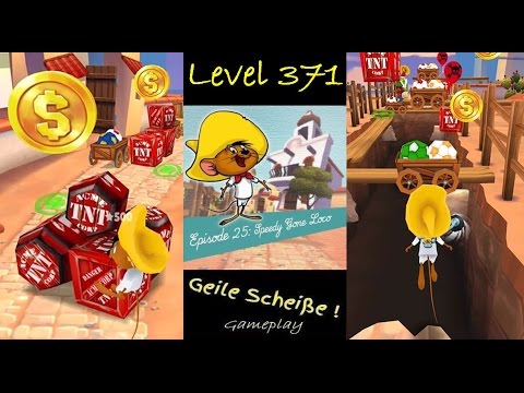 Looney Tunes Dash! Level 371 / Episode 25: Speedy Gone Loco 361 - 375