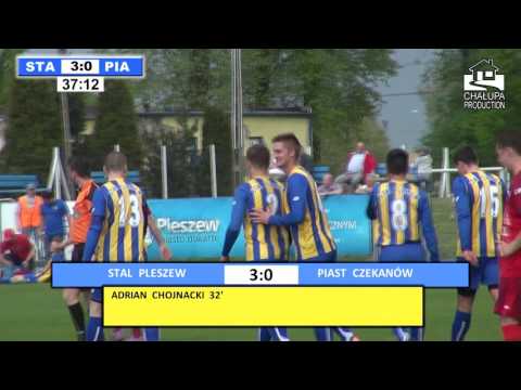 STAL Pleszew 5 - 1 PIAST Czekanów _  PLESZEW _ [08/05/2016] bramki i akcje meczu