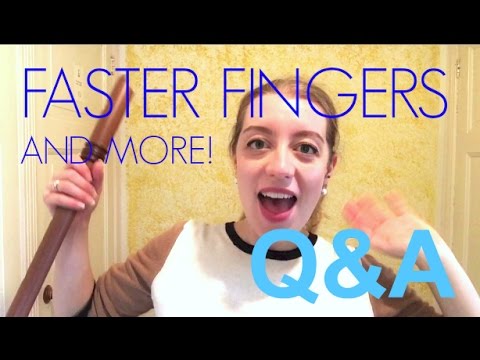 Get faster fingers, handmade vs. factory... and more! | Q&A