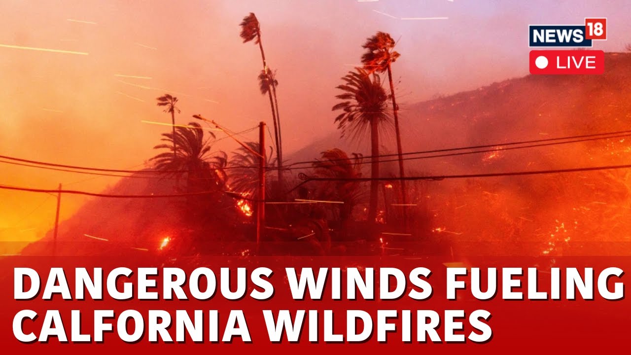 Los Angeles Wildfire 2025 Live | California Wildfire LIVE | California Fire | Los Angeles News |N18G