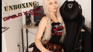 Unboxing: Diablo X-One Gaming Chair | ❄ Lilith Whitic ❄