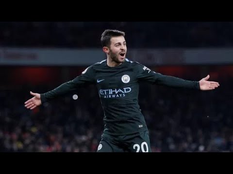 Bernardo Silva Goal vs Arsenal I EPL I 01/03/2018