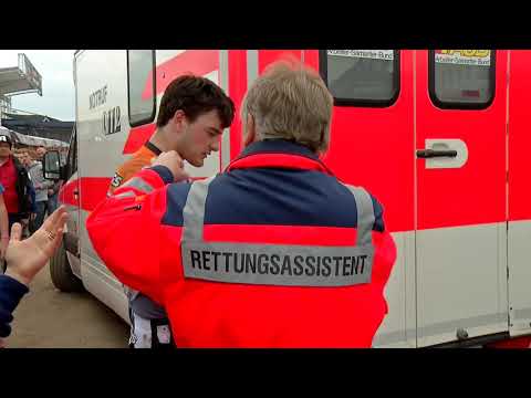 Jeffrey Herlings crash MXGP of Germany 2015 - motocross