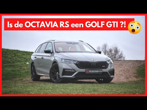 WOW! De 2021 SKODA OCTAVIA RS 2.0 TSI (245 pk) is een Golf GTI ?! I Jan van Mourik Rijtest