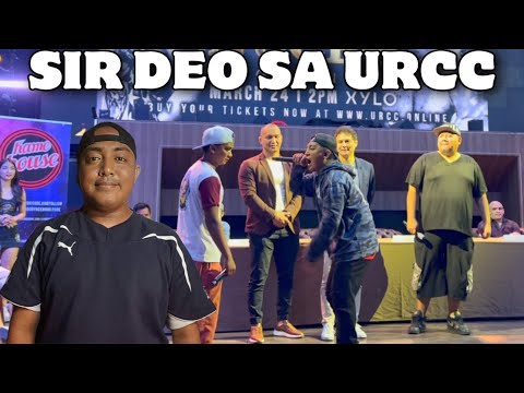 Rapper na si Sir Deo Bumanat at handa na sa Urcc Slap Rap Battle
