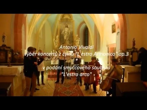 Konzert souboru L'estro arco - Zdemyslice 26. 11. 2015