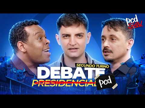 O MAIOR DEBATE DO SEGUNDO TURNO – DILERA, REPORTER TORURETTE E THIAGO SEM T – PCD SHOW