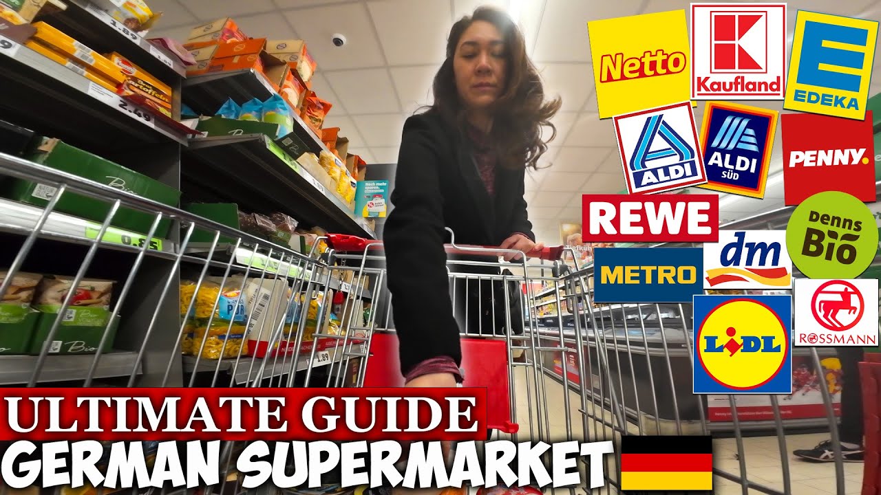 German Supermarkets Explained! |  Ultimate Guide to Germany Grocery Shopping