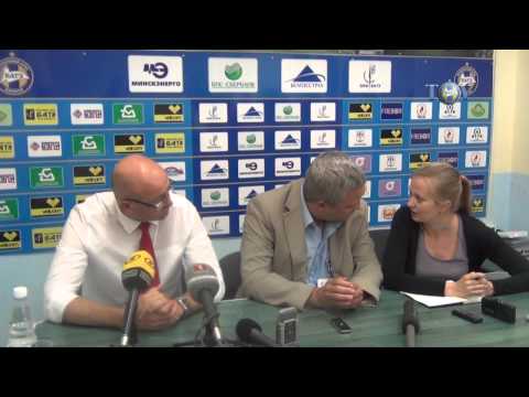 01.08.2012. БАТЭ - Дебрецен. Пресс-конференция