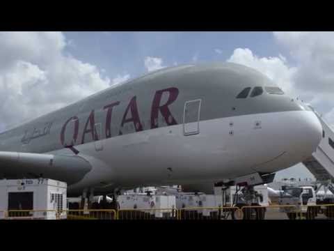 See How Qatar Airways’ Airbus A380 Delivers Ultra-Luxurious Air Travel – AINtv