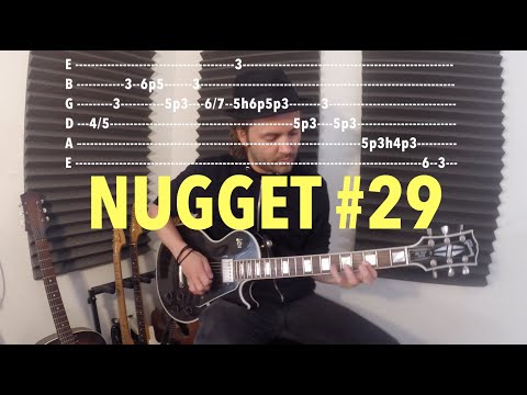 Jazzy G Dorian Guitar Lick