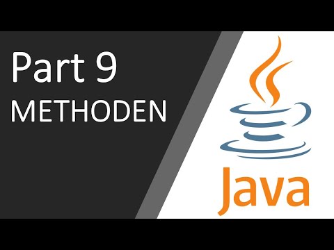 JAVA Methoden [Part 9 JAVA Tutorial]