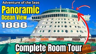 DETAILED REVIEW! PANORAMIC OCEAN VIEW Room 1888 on Royal Caribbean’s Adventure of the Seas