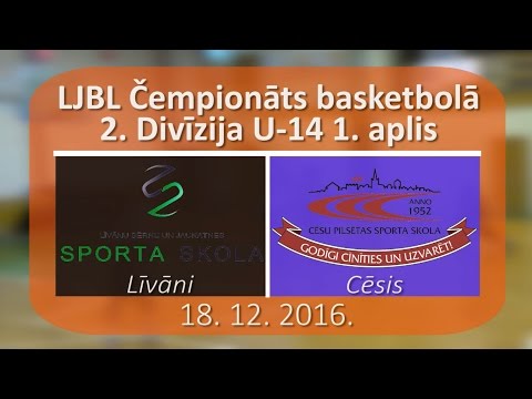 Basketbols 2DIV U14 Līvāni - Cēsis