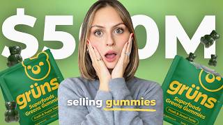 How a Student Built a $500M Gummy Vitamin Empire in 14 Months | Grüns Brand Breakdown